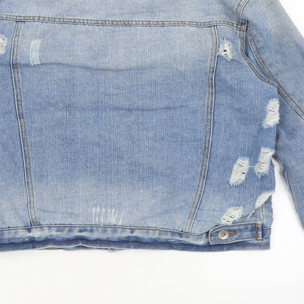 CI SONO Womens Blue Jacket Size M