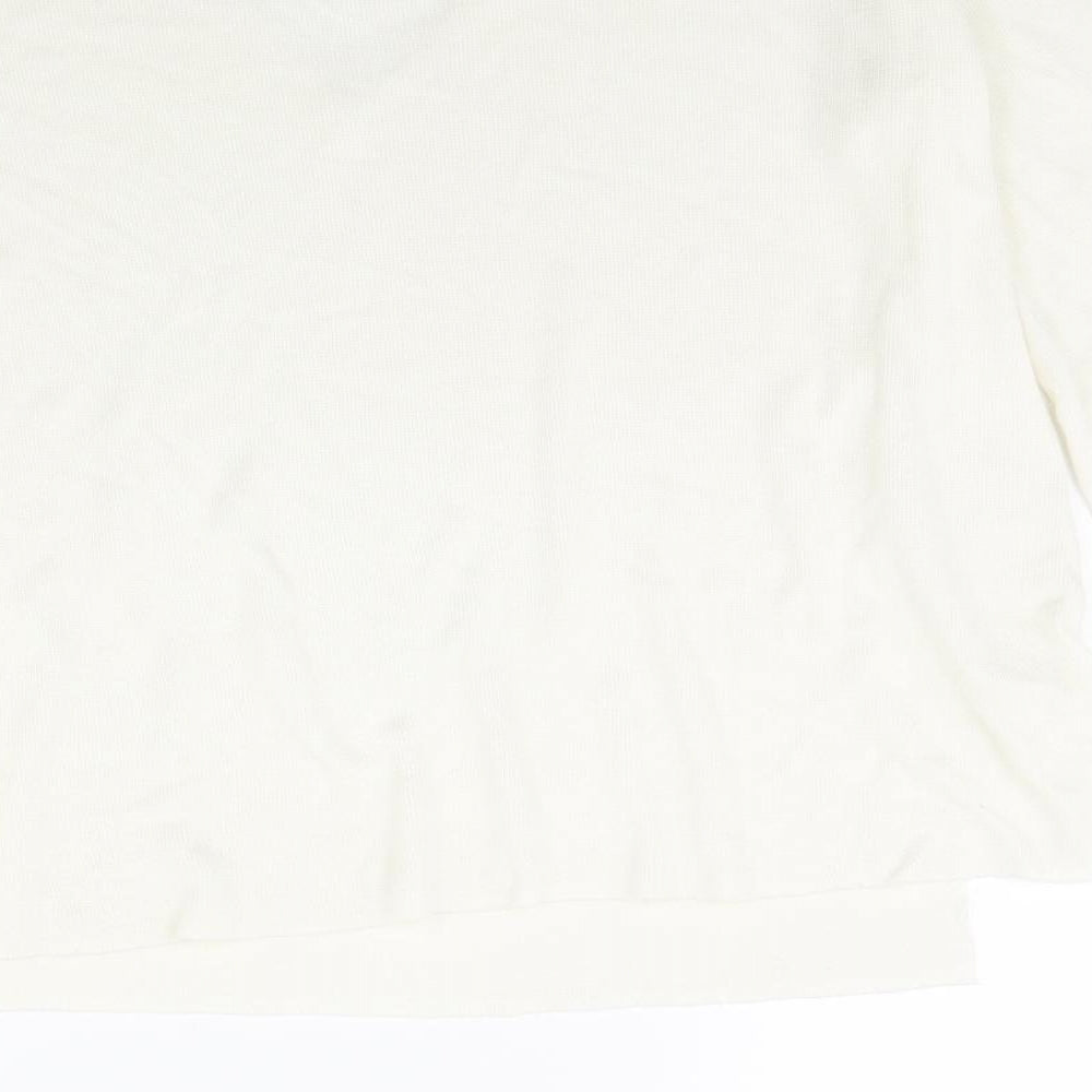 H&M Womens Ivory Pullover Jumper Size M