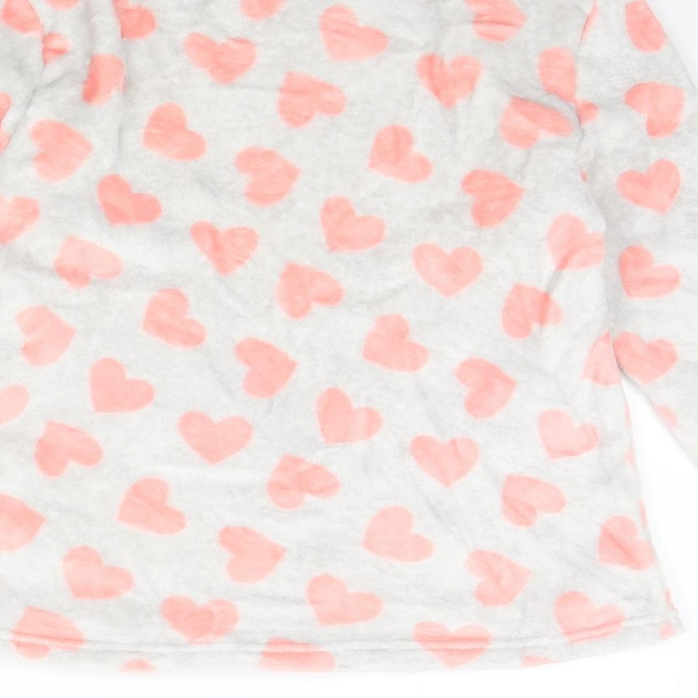m&s Womens Grey Solid Cami Pyjama Top Size 8 - Heart