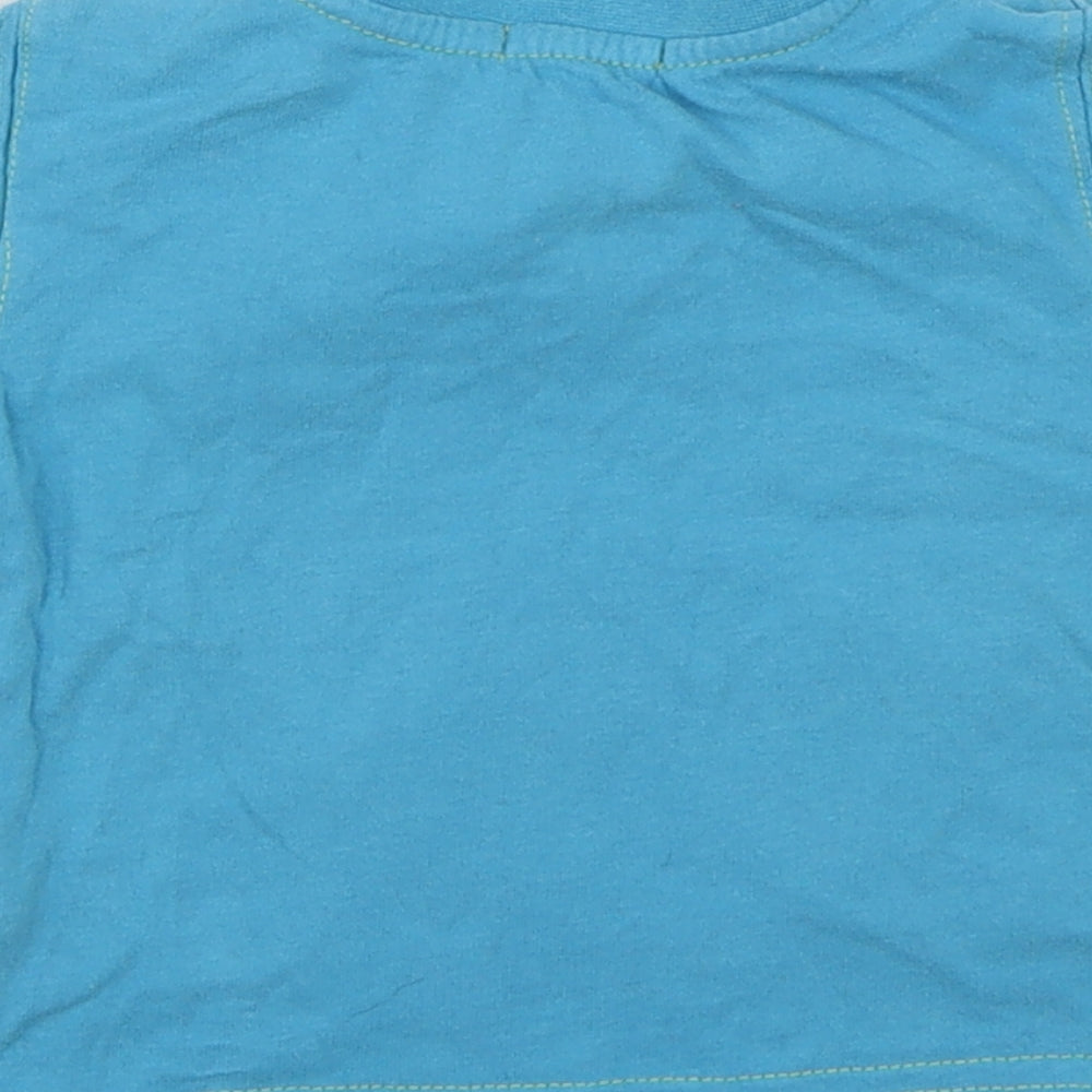 Pumpkin Patch Boys Blue Basic T-Shirt Size 3-6 Months