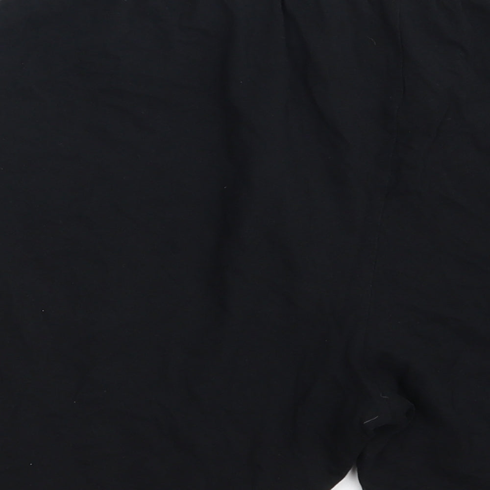 Primark Mens Black Sweat Shorts Size M