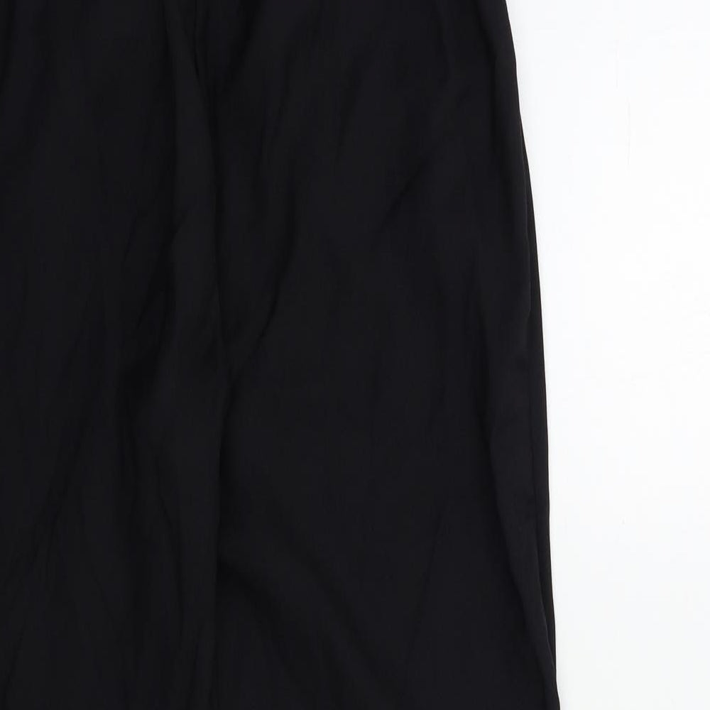 Very Womens Black Trousers Size 8 L27 in
