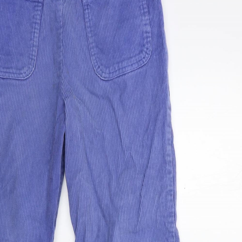 Preworn Womens Blue Corduroy Trousers Size 23 in L27 in