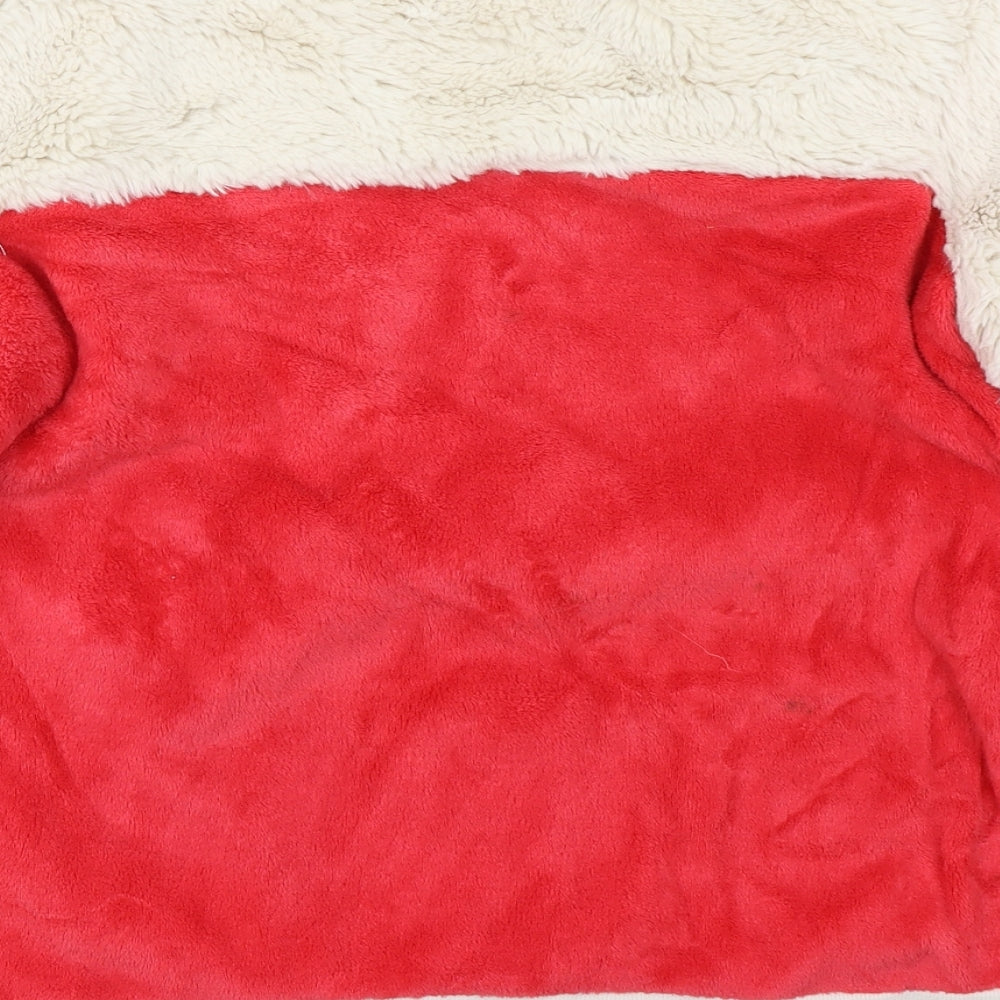Chelsea Peers Womens Red Solid Top Pyjama Top Size S