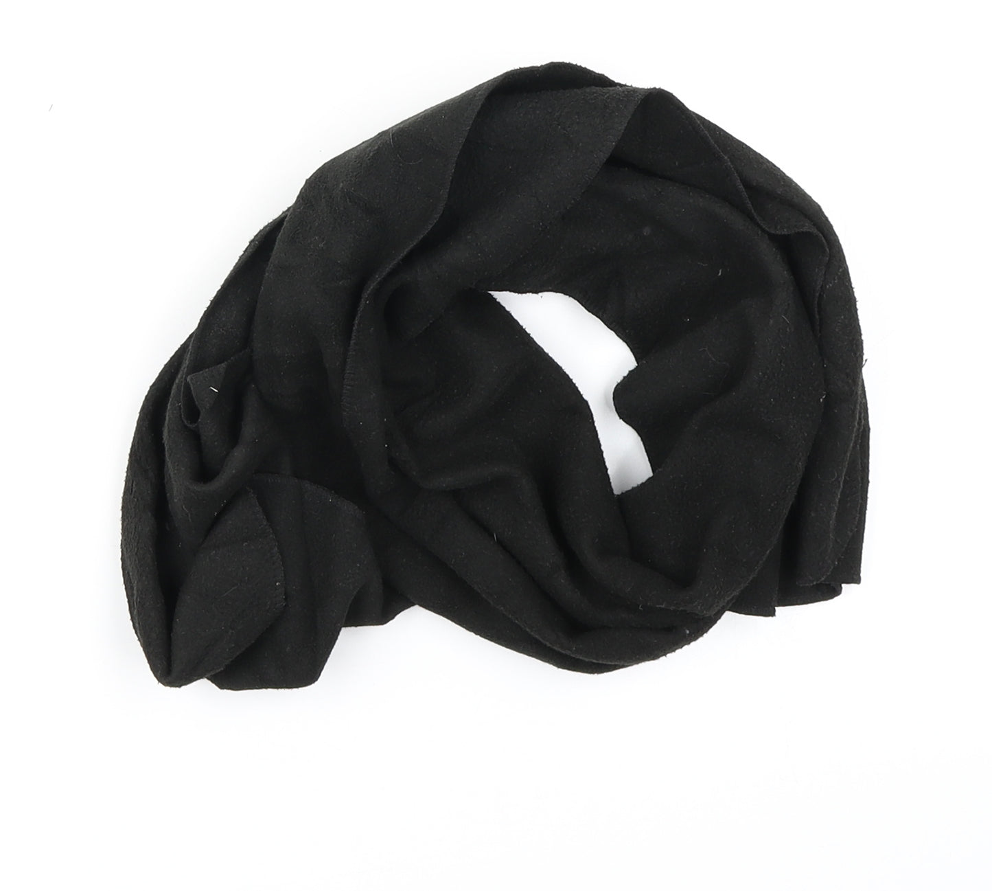 Preworn Mens Black Scarf One Size