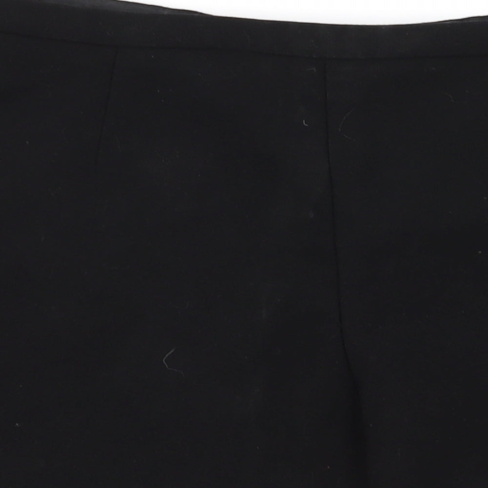 F&F Womens Black Hot Pants Shorts Size 10