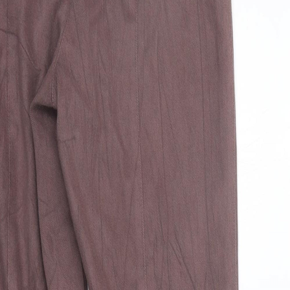 Preworn Womens Purple Trousers Size 12 L26 in