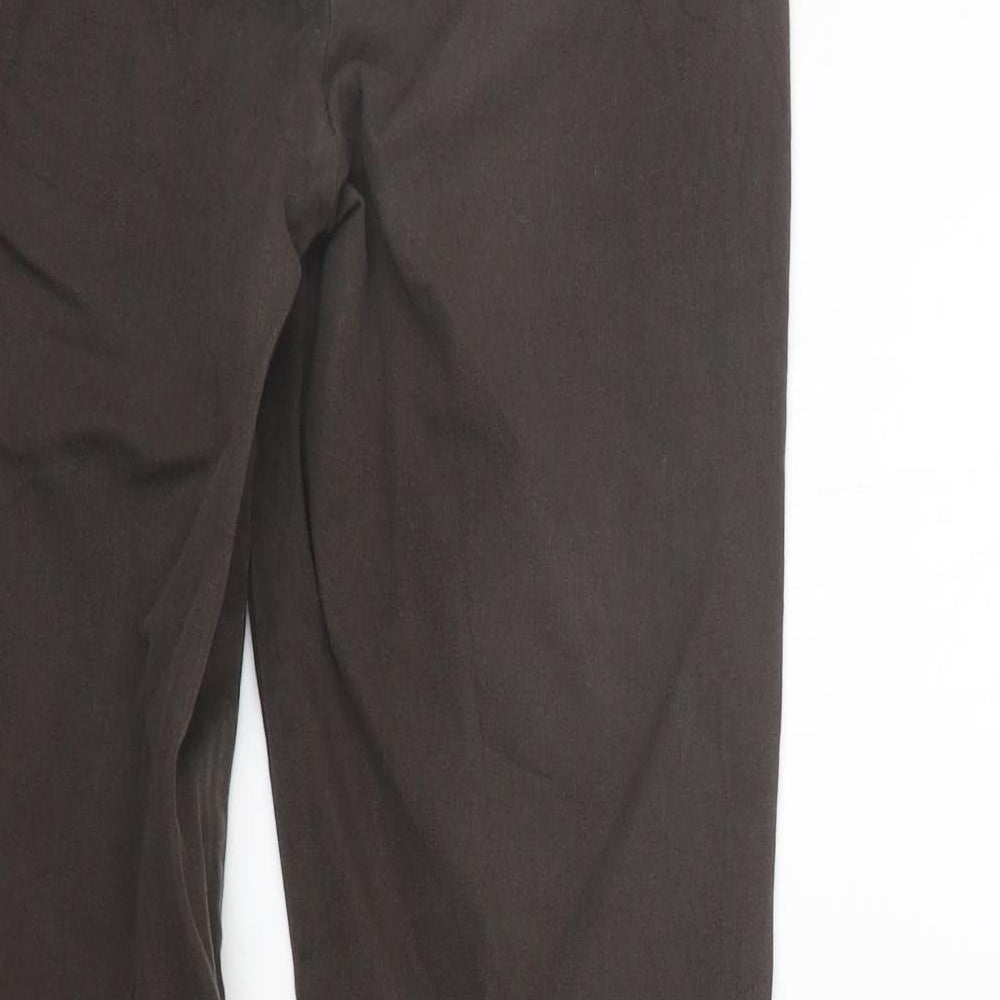 Marks and Spencer Womens Blue Trousers Size 6 L26 in
