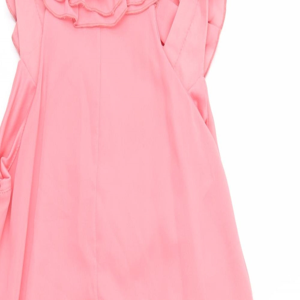 Foxy Womens Pink Fit & Flare Size 8