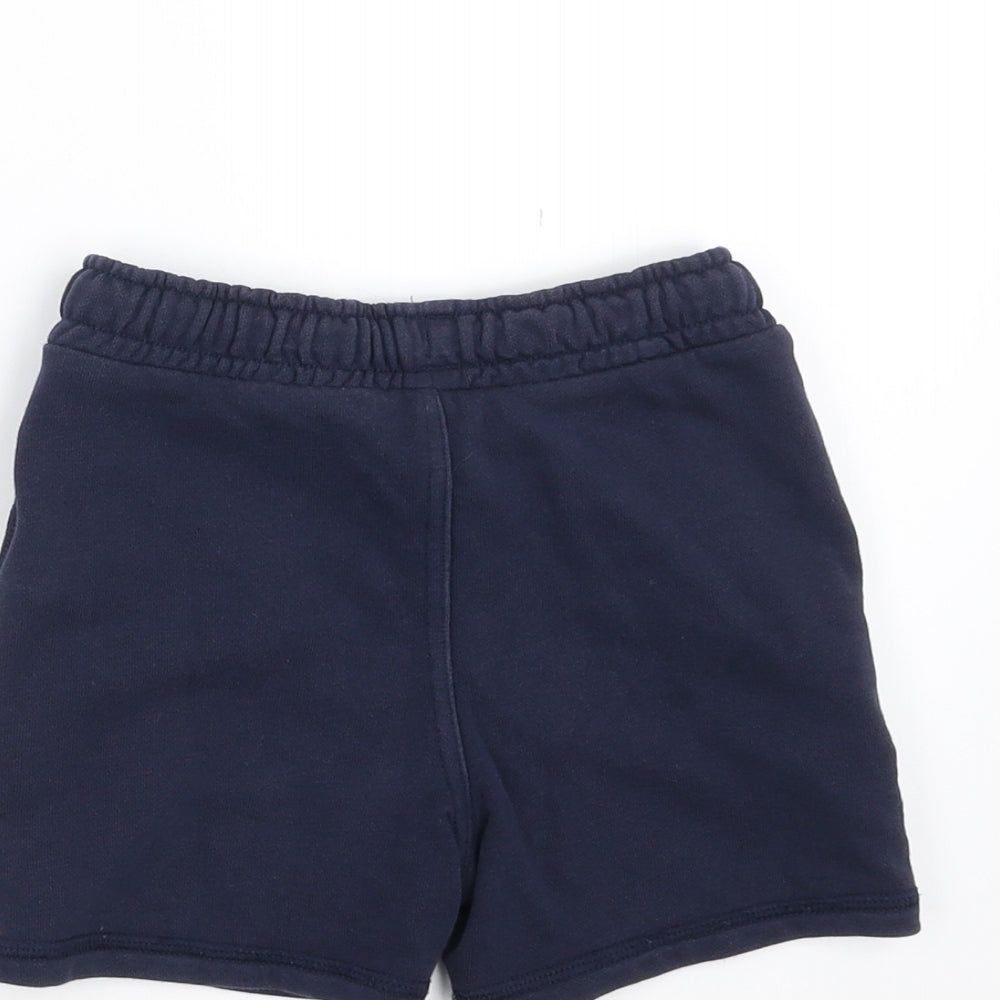 Marks and Spencer Boys Blue Sweat Shorts Size 3-4 Years
