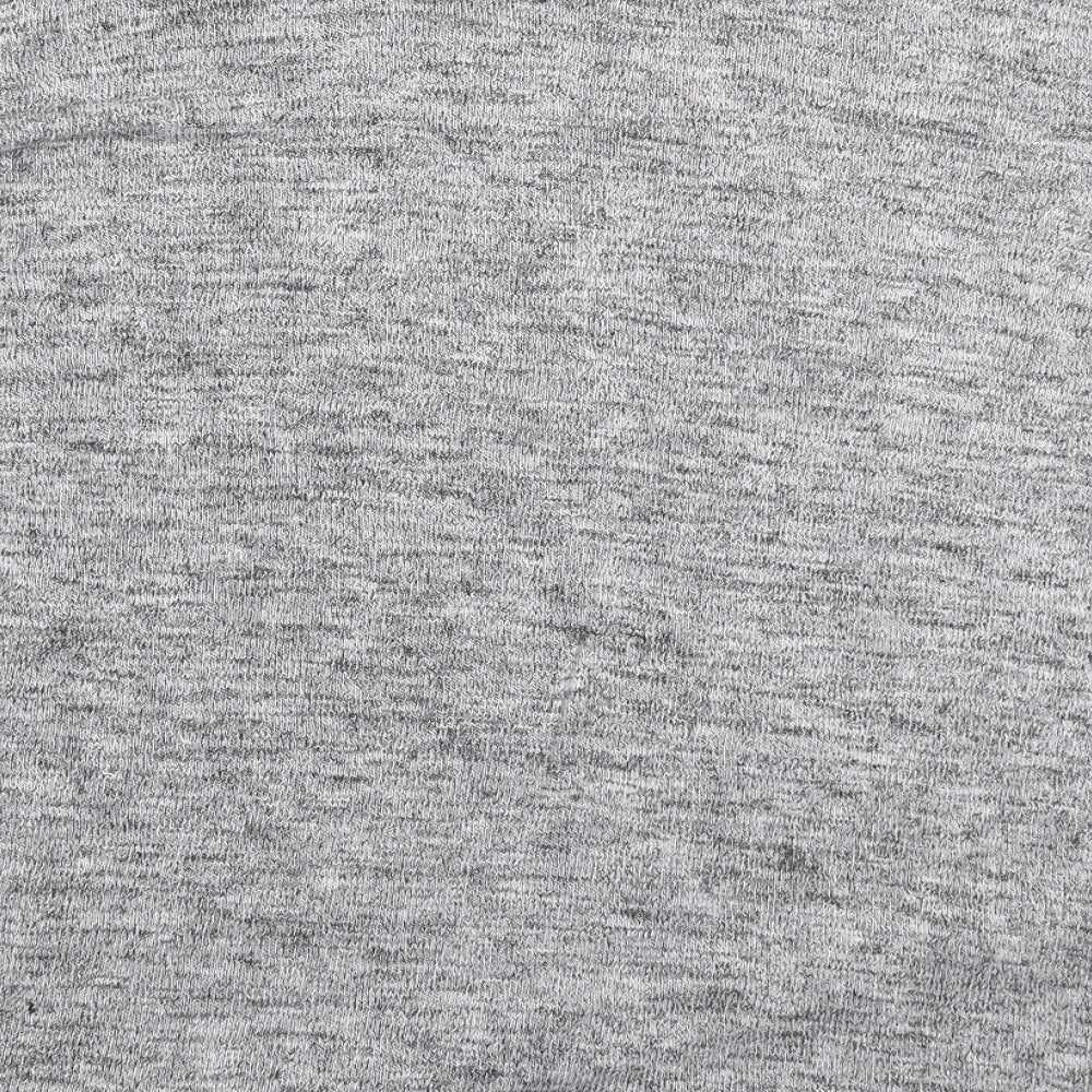 New Look Womens Grey Knit Pullover Jumper Size M