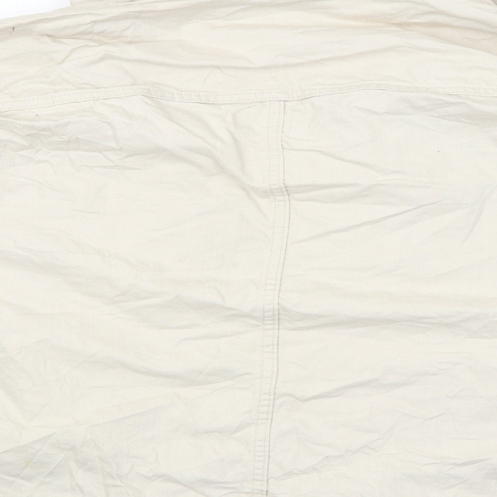Divided Womens Beige Jacket Size S