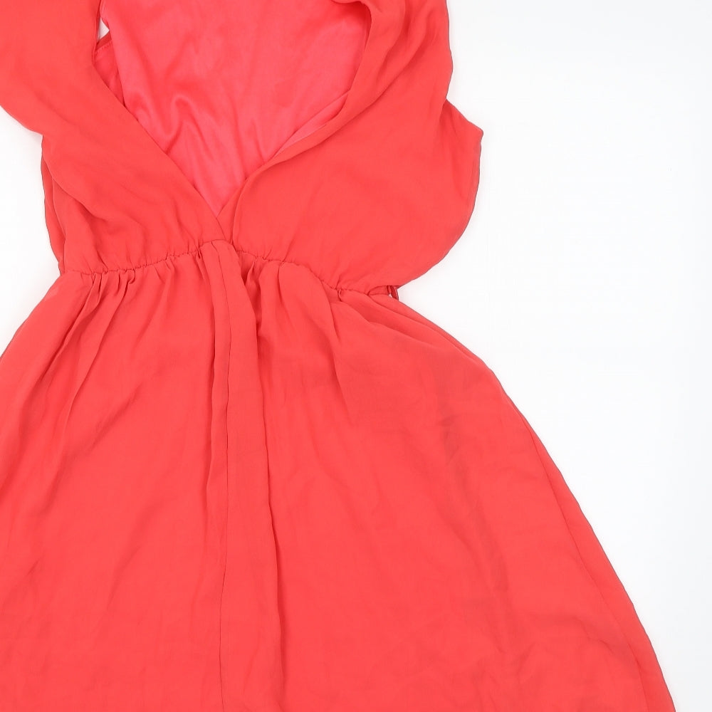 Rare London Womens Red Tank Dress Size 12