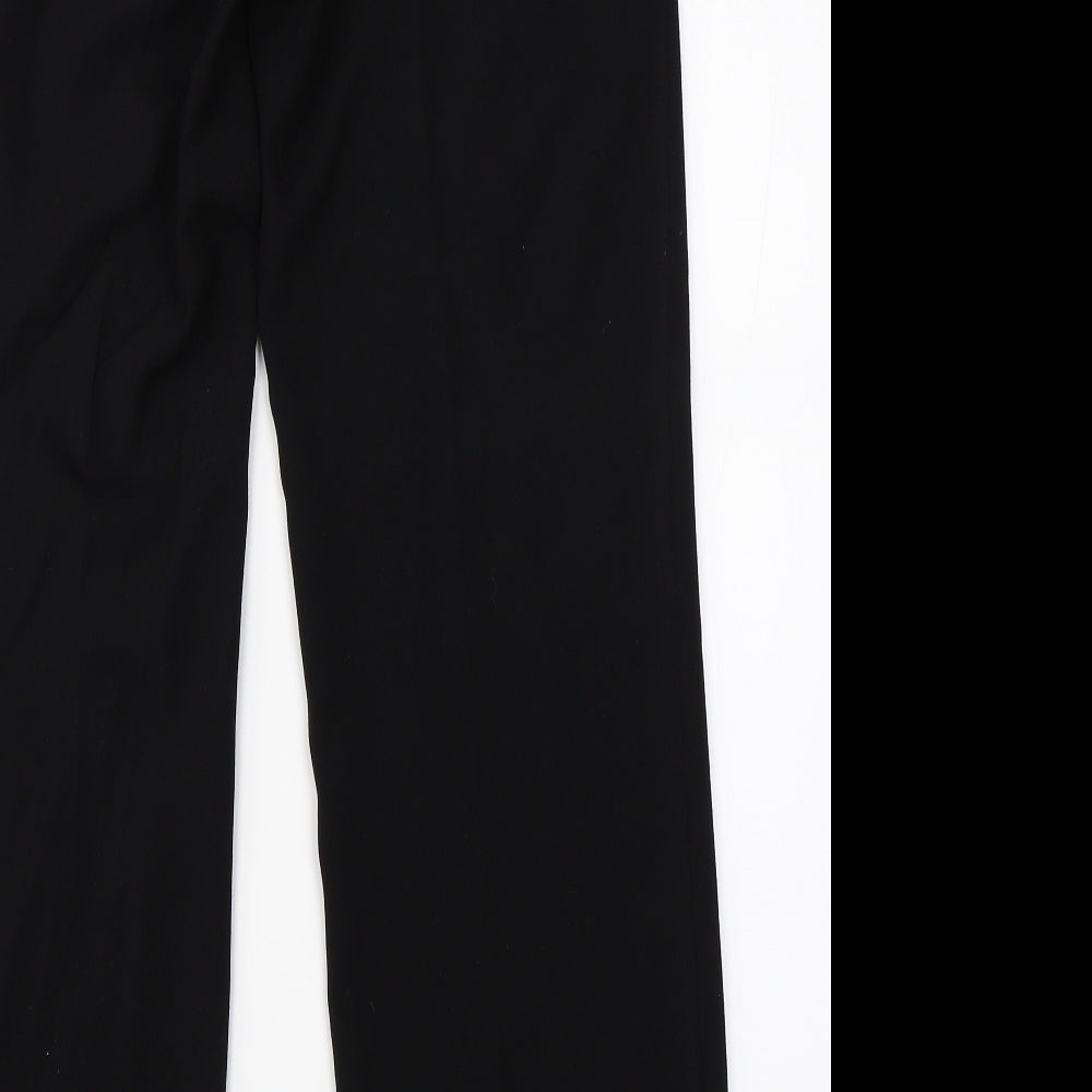 NEXT Womens Black Dress Pants Trousers Size 12 L30 in