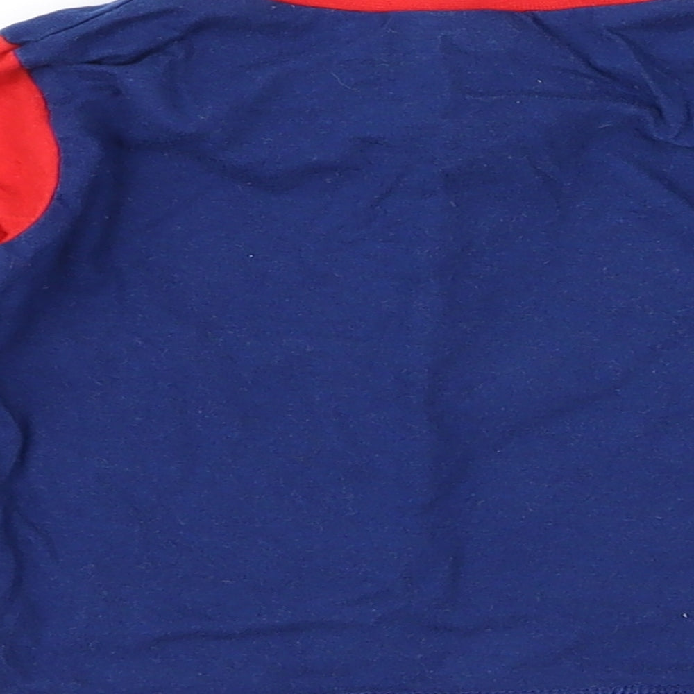 Disney Baby Boys Blue Pullover T-Shirt Size 6-9 Months - Mickey Mouse