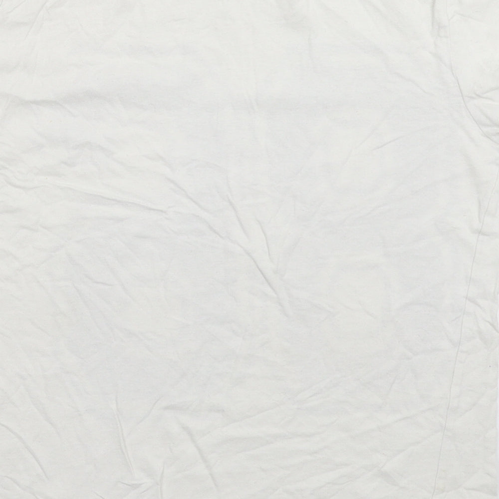 Rebel Boys White Basic T-Shirt Size 10-11 Years