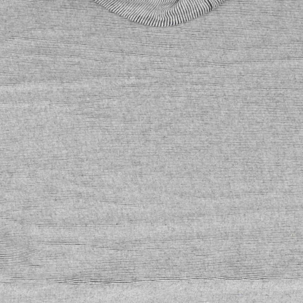 Atmospshere Womens Grey Striped Pullover Jumper Size 8