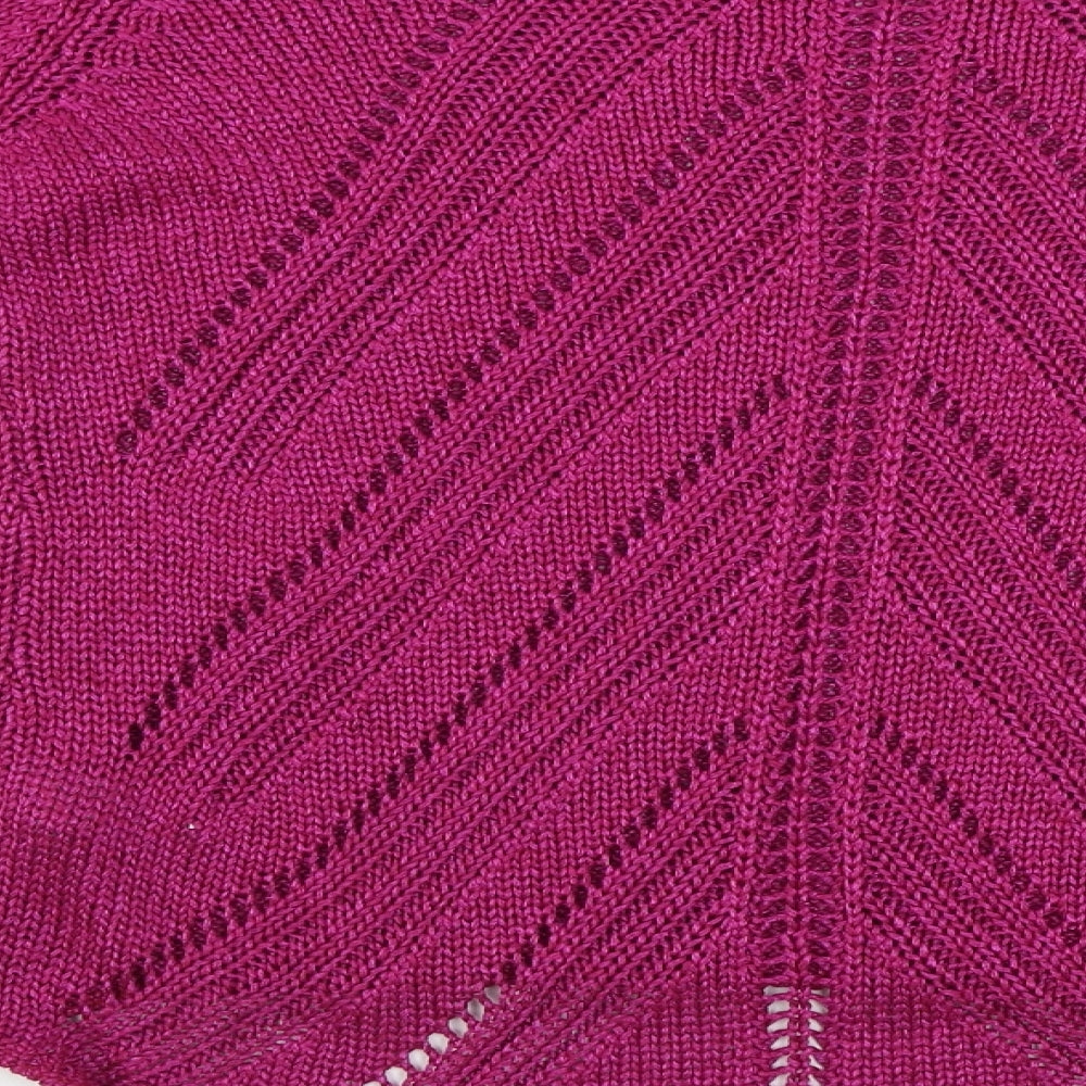 Marks and Spencer Womens Purple Pullover Jumper Size 16