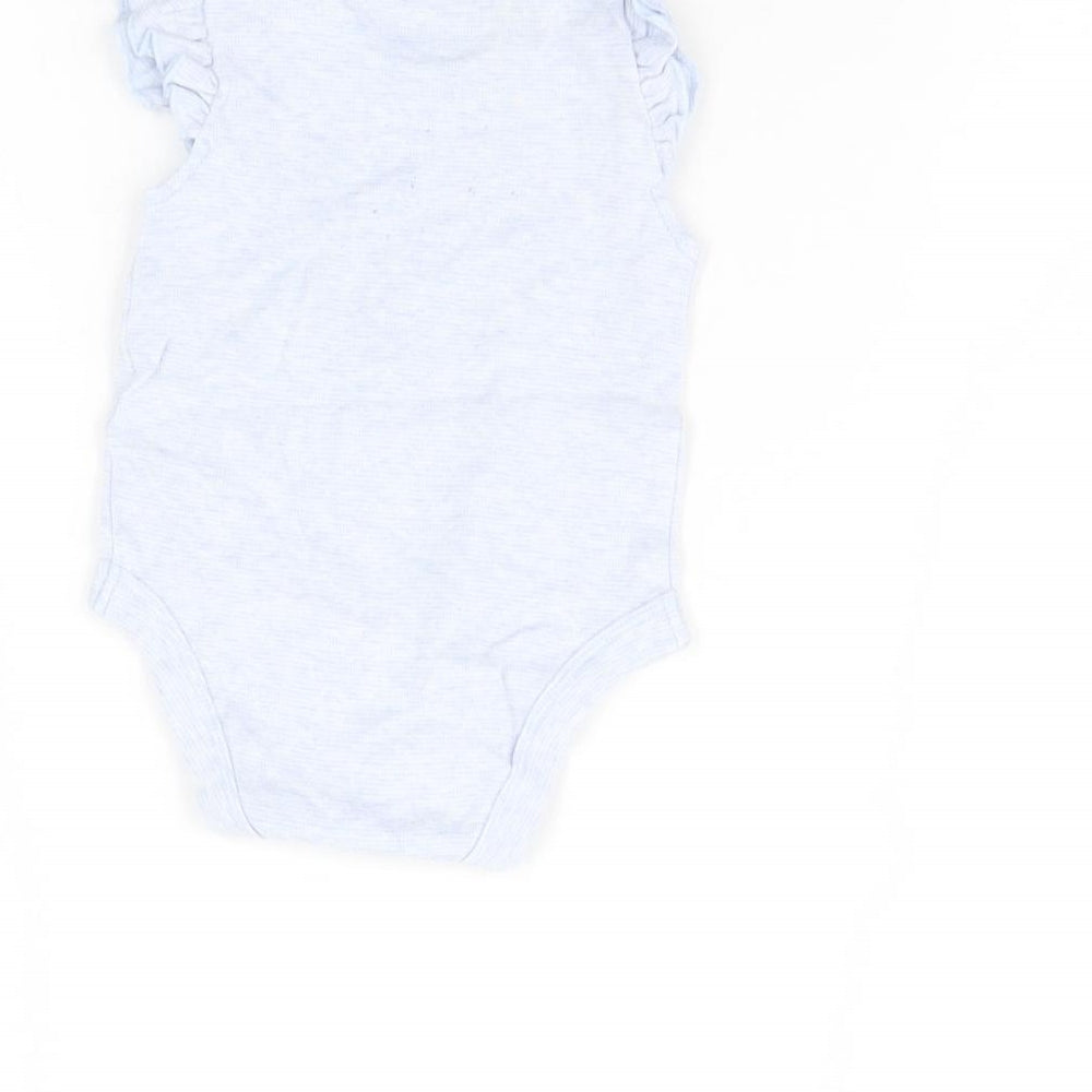 F&F Baby Blue Babygrow One-Piece Size 0-3 Months