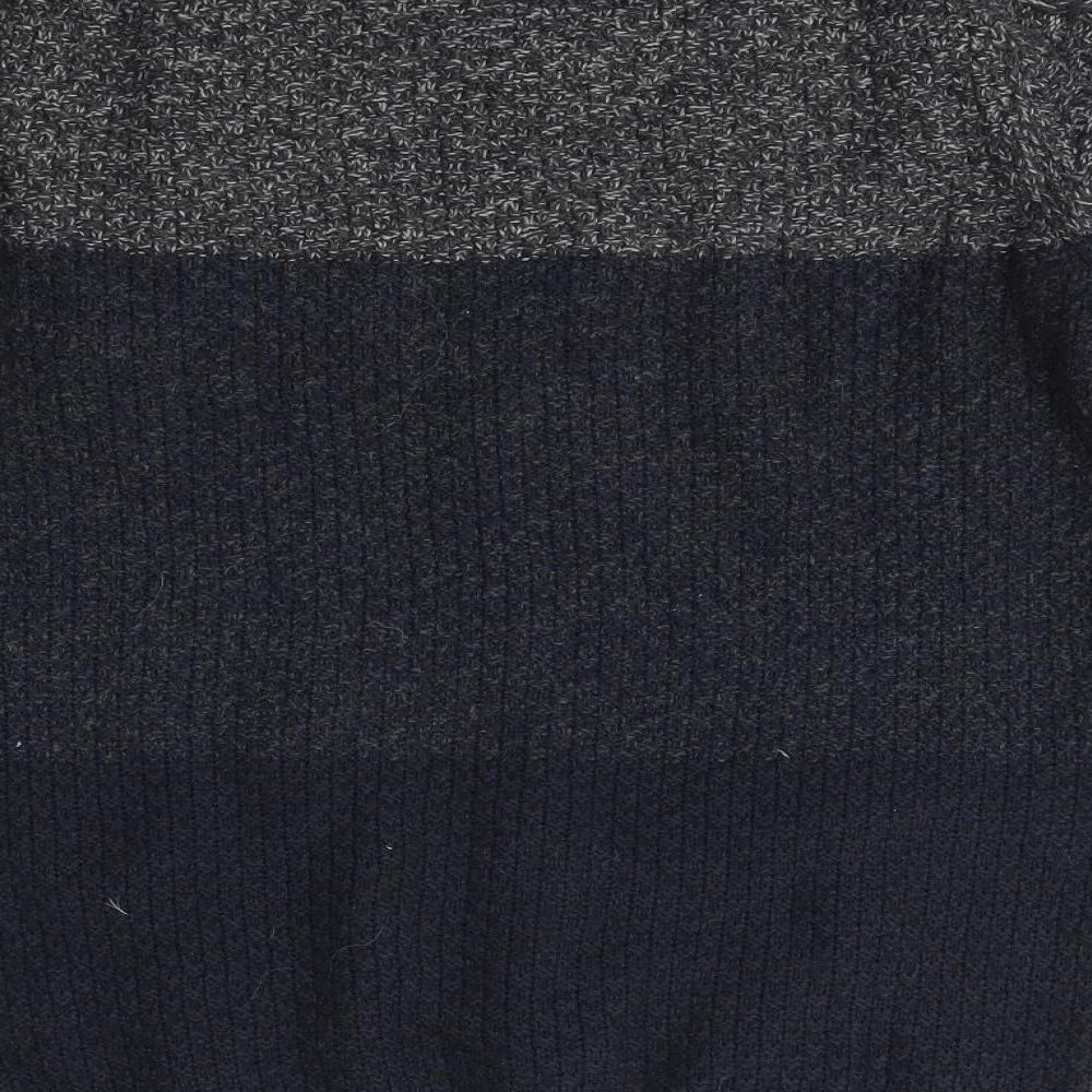 Easy Mens Blue Pullover Jumper Size M