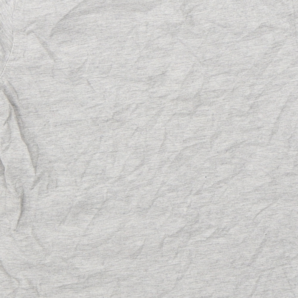 George Boys Grey Basic T-Shirt Size 6-7 Years