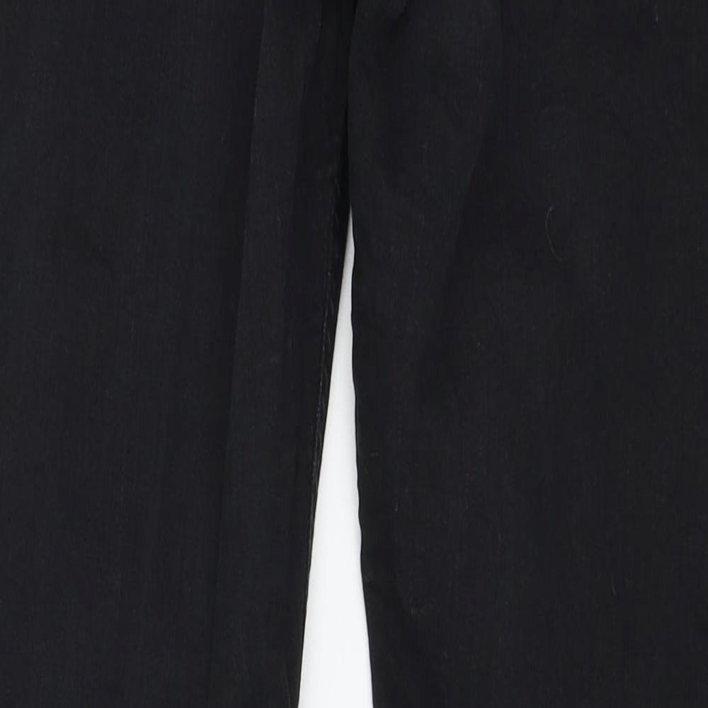Topshop Womens Black Denim Skinny Jeans Size 25 in L32 in