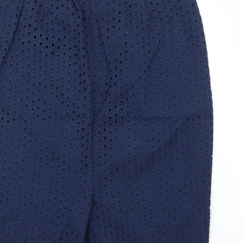 Max Studio Womens Blue Straight & Pencil Skirt Size S