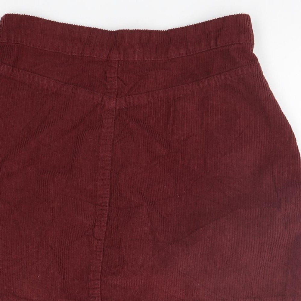 deniem co Womens Pink A-Line Skirt Size 6