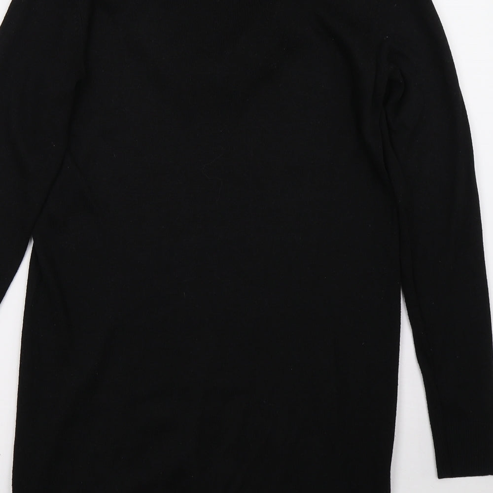 Dorothy Perkins Womens Black Pullover Jumper Size 8