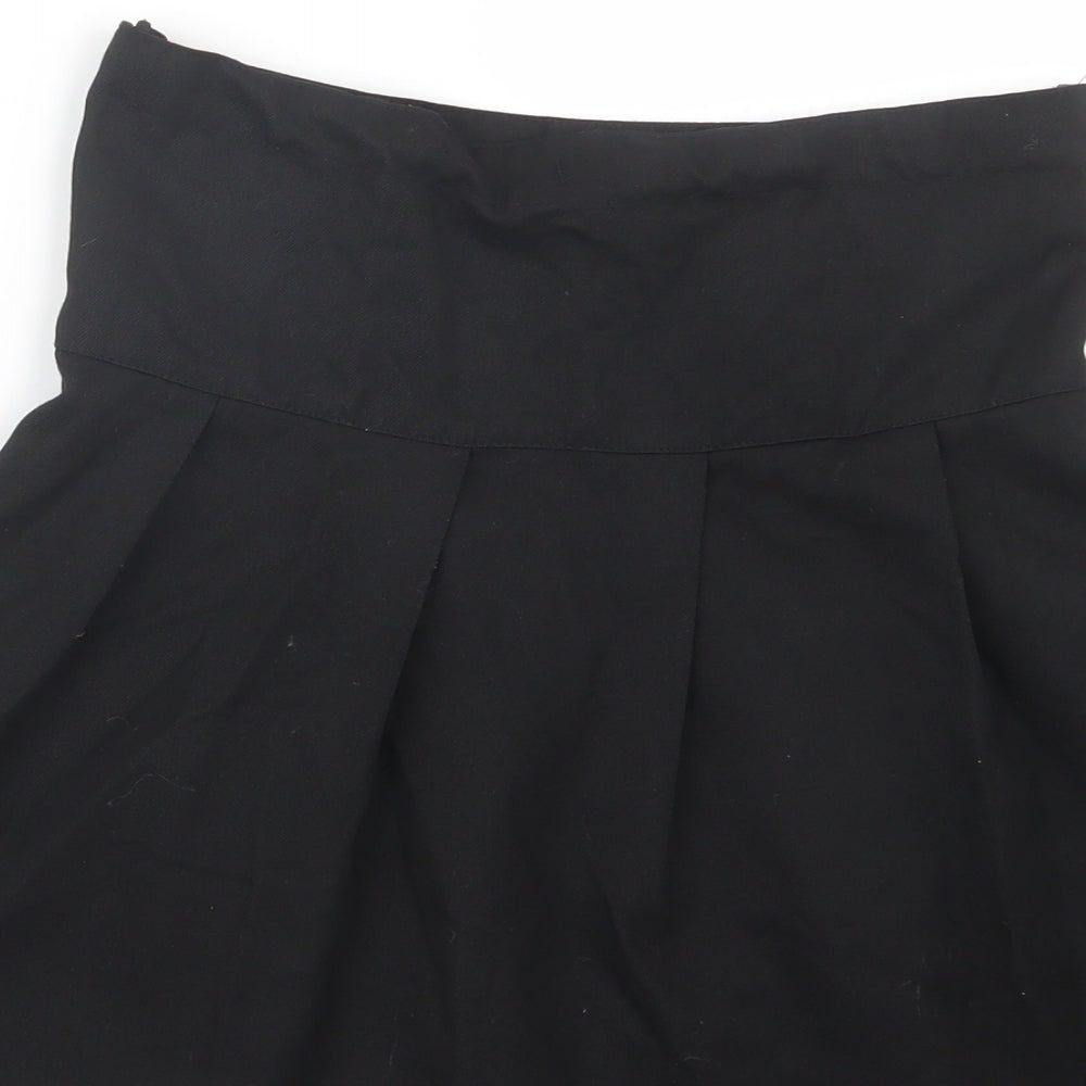Back to School Girls Black Pleated Skirt Size 7-8 Years