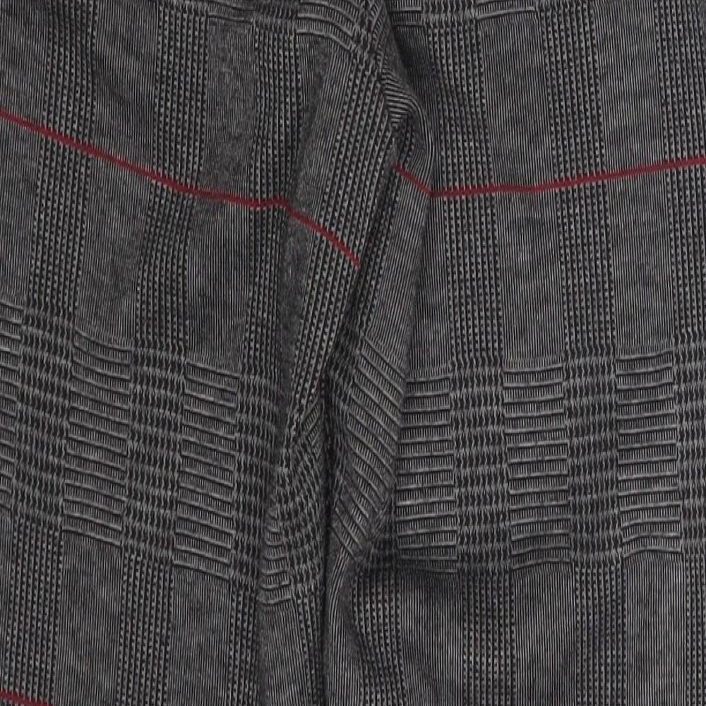 Prewo Womens Green Plaid Sweatpants Trousers One Size L26 in