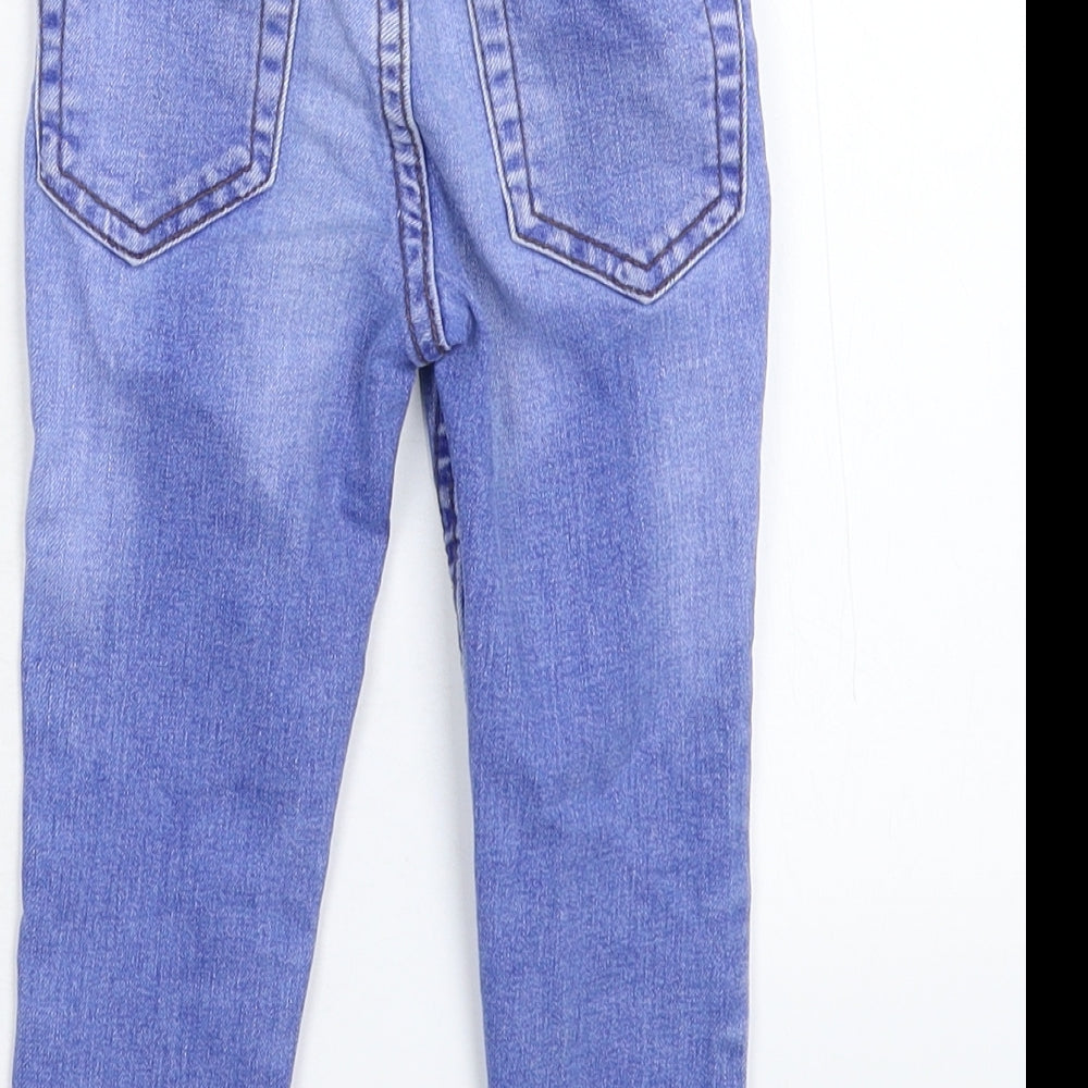 Denim & Co. Baby Blue Denim Capri Jeans Size 18-24 Months