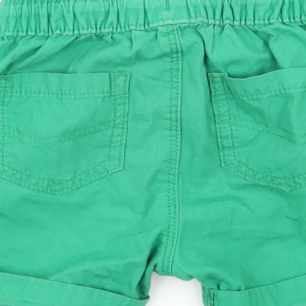 Asda George Boys Green Capri Trousers Size 12-18 Months - chino shorts