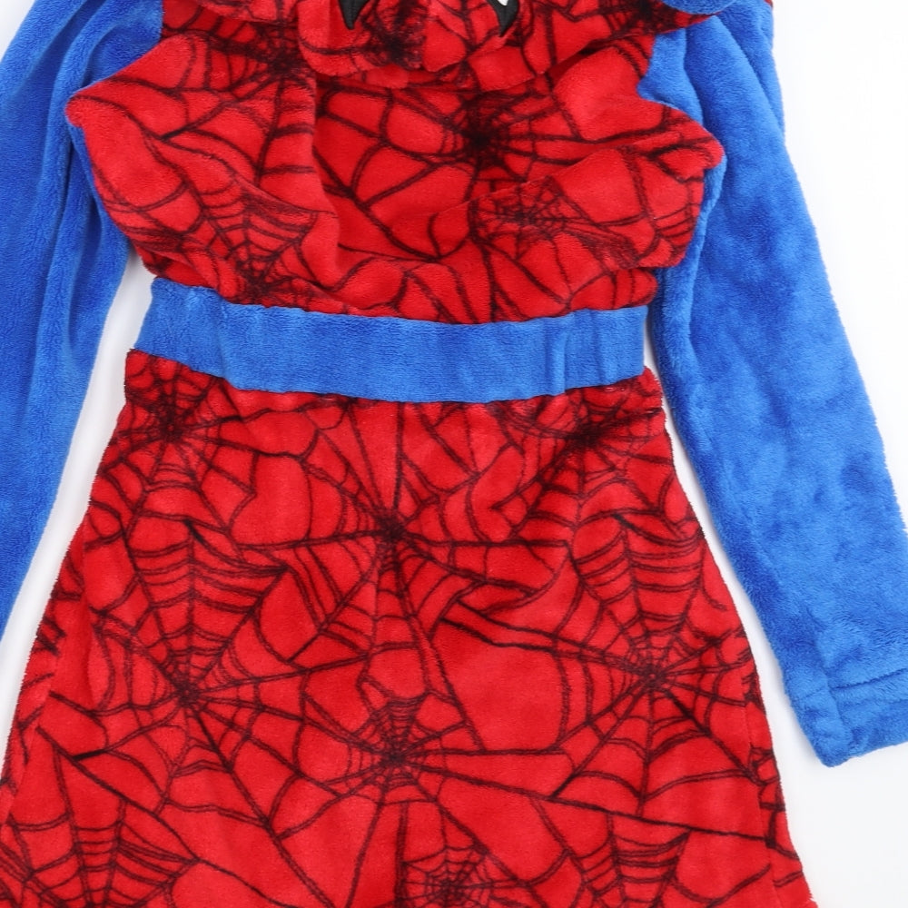 Primark Boys Red Solid Robe Size 7-8 Years - spiderman