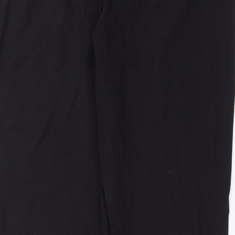 TU Womens Black Trousers Size 14 L30 in