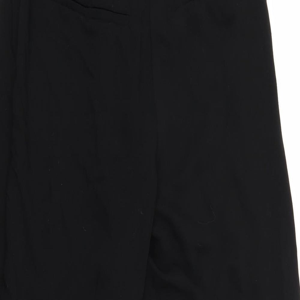 River Island Womens Black Trousers Size 10 L21 in