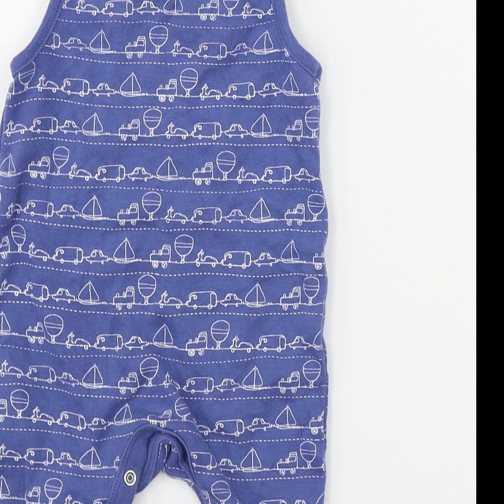 Mini Club Boys Blue Babygrow One-Piece Size 0-3 Months