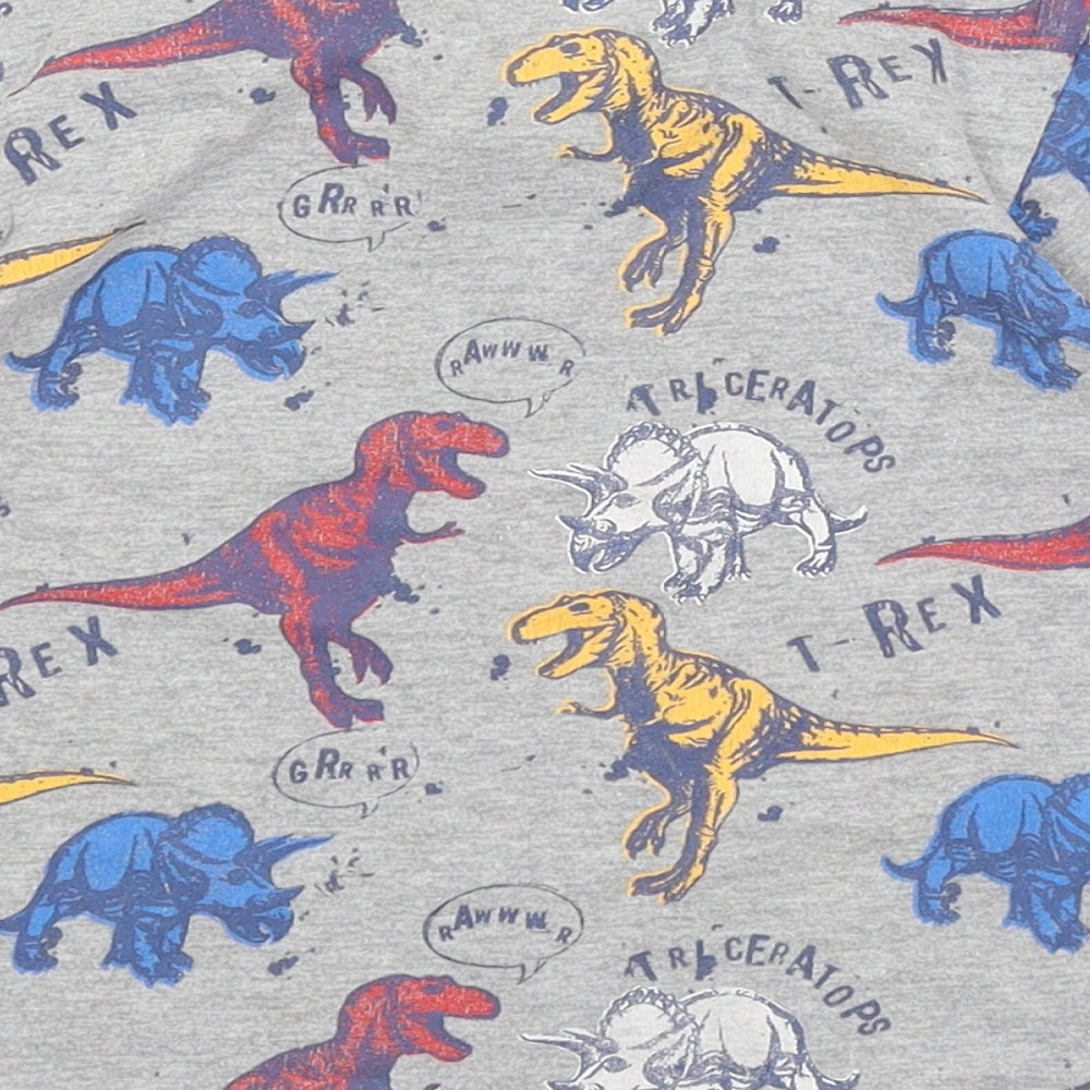 Urban Rascals Boys Grey Basic T-Shirt Size 2 Years - Dinosaurs