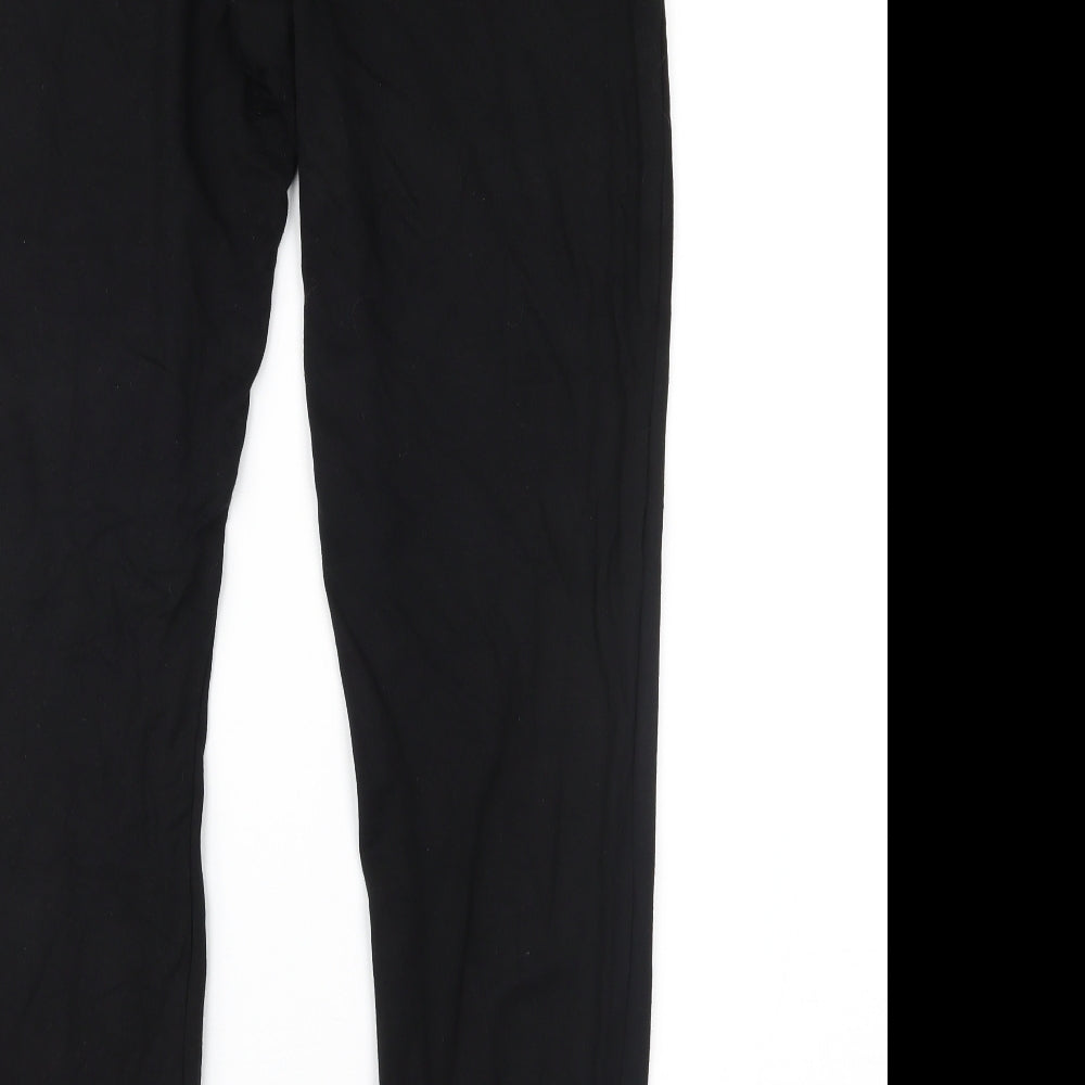 F&F Womens Black Sweatpants Trousers Size 14 L26 in