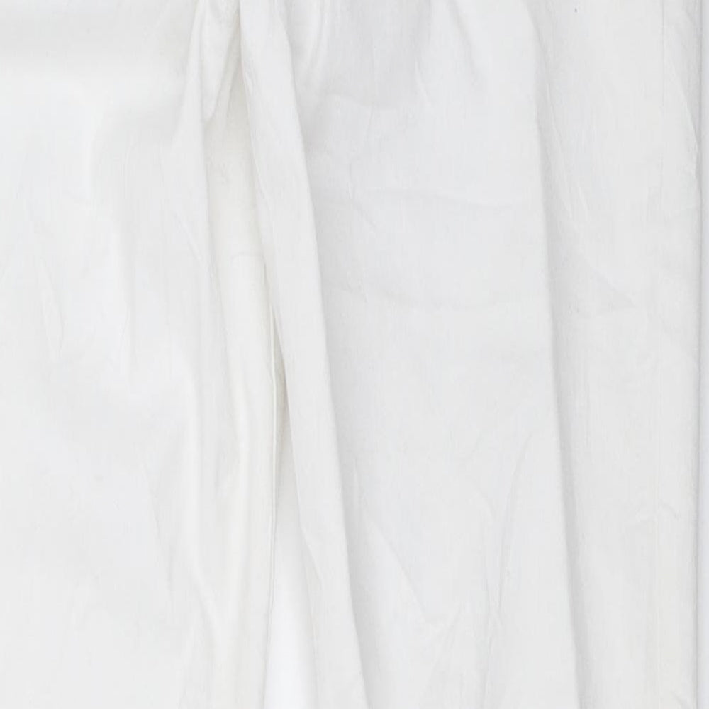 Jones New York Womens White Skinny Jeans Size 42 L28.5 in