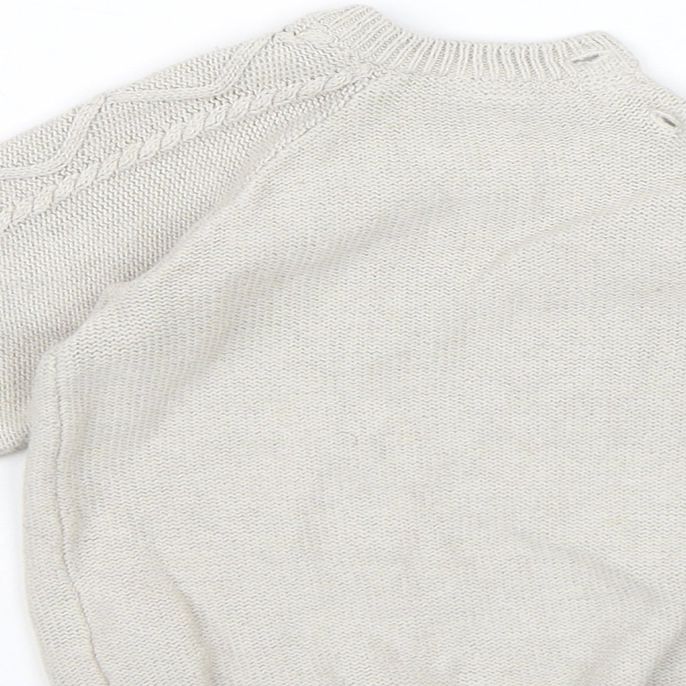 H&M Baby Grey Pullover Jumper Size 18-24 Months
