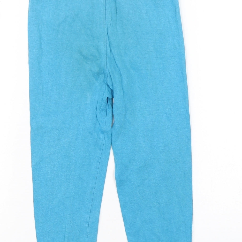 Hey Duggie Boys Blue Solid Pyjama Pants Size 2-3 Years