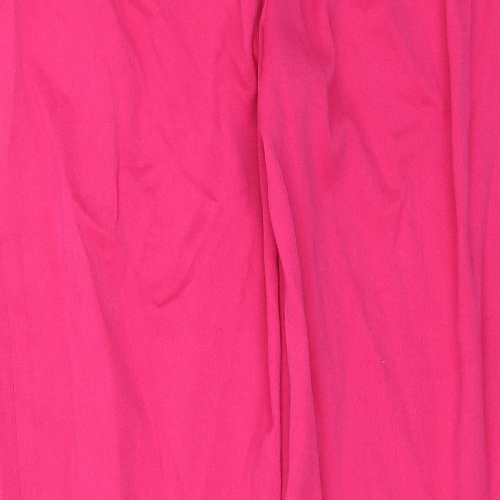 M&S Womens Pink Trousers Size 18 L28 in