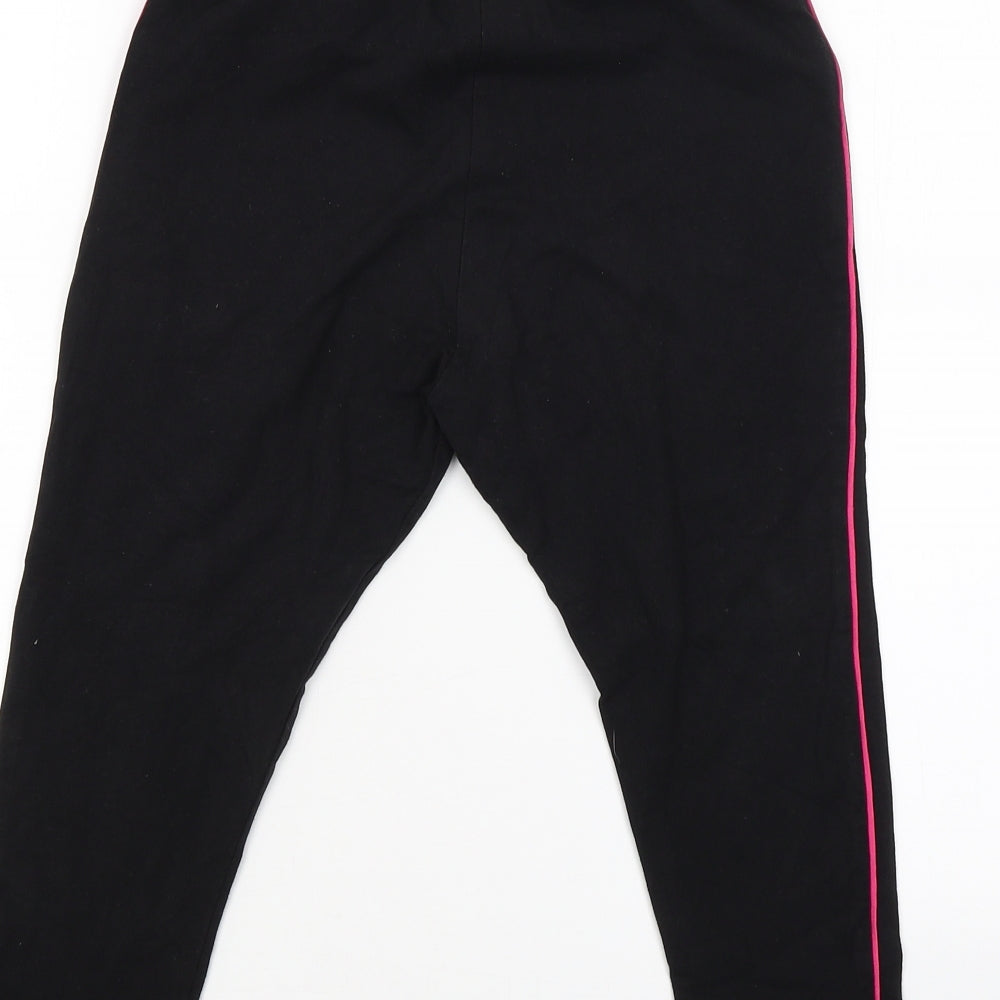 Cancer Research UK Girls Black Sweatpants Trousers Size 10 Years