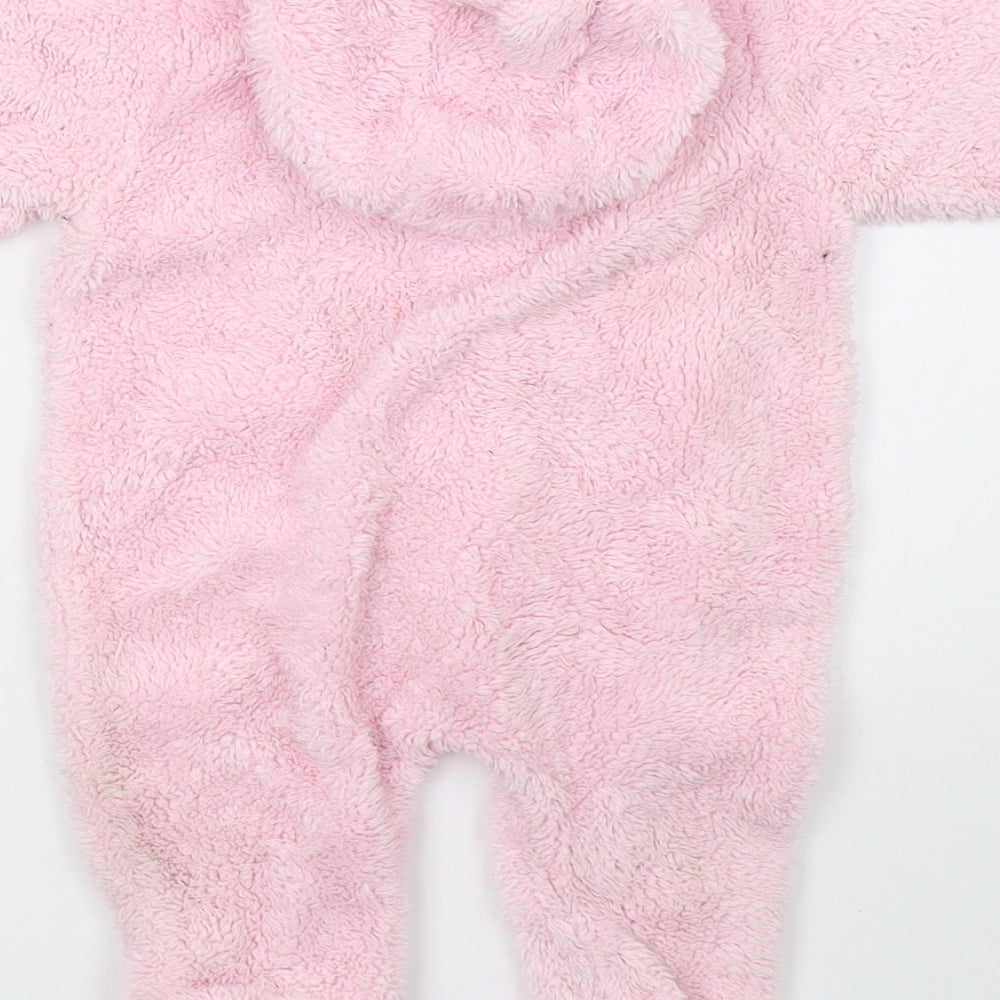 Bebe Bonito Girls Pink Babygrow One-Piece Size 3-6 Months