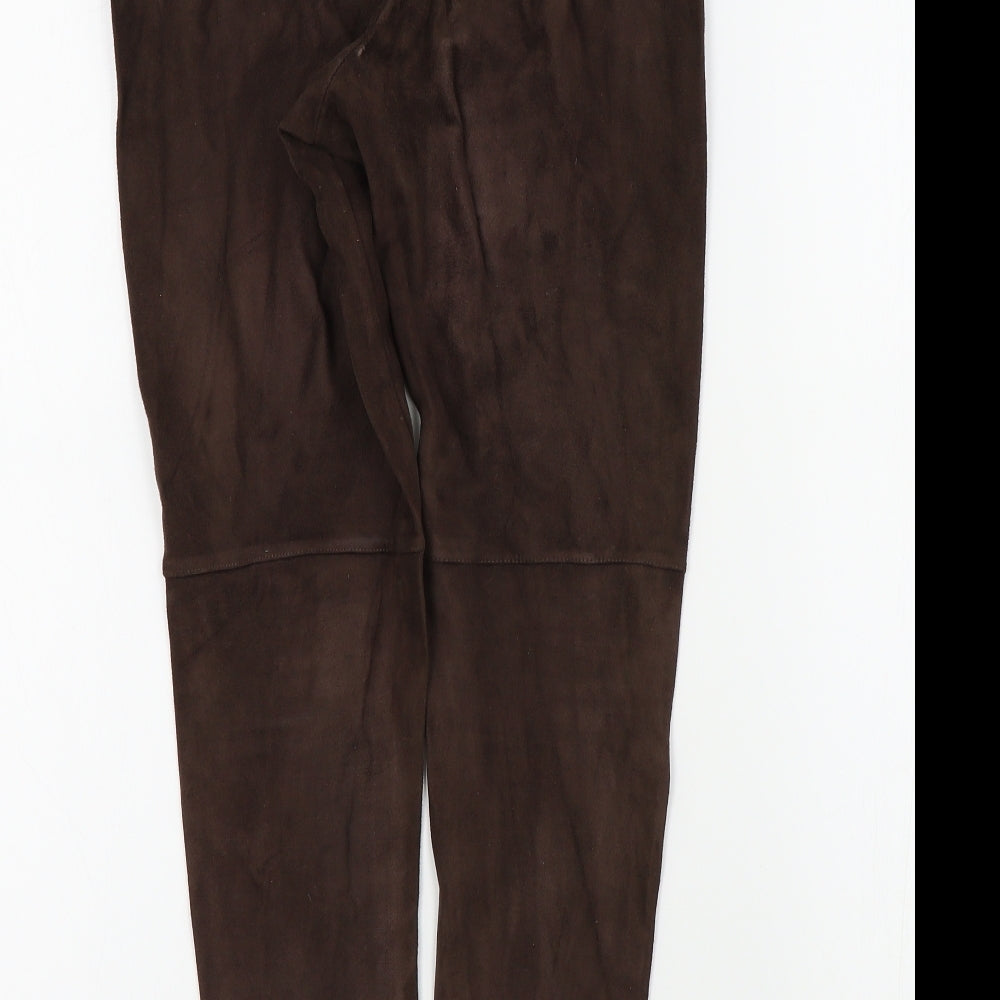 River Island Womens Brown Trousers Size 10 L25 in