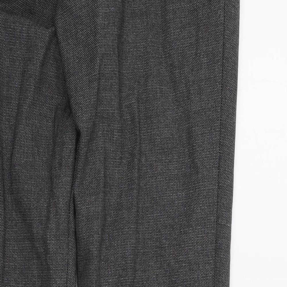 M&S Womens Grey Trousers Size 32 L30 in