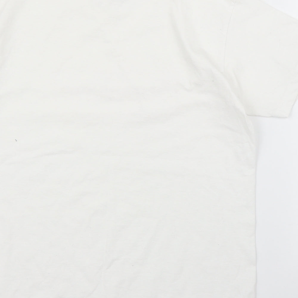 Fruit of the Loom Boys White Basic T-Shirt Size 10 Years
