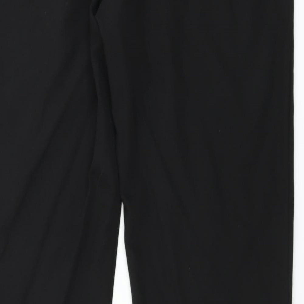 New Look Womens Black Trousers Size 14 L27 in