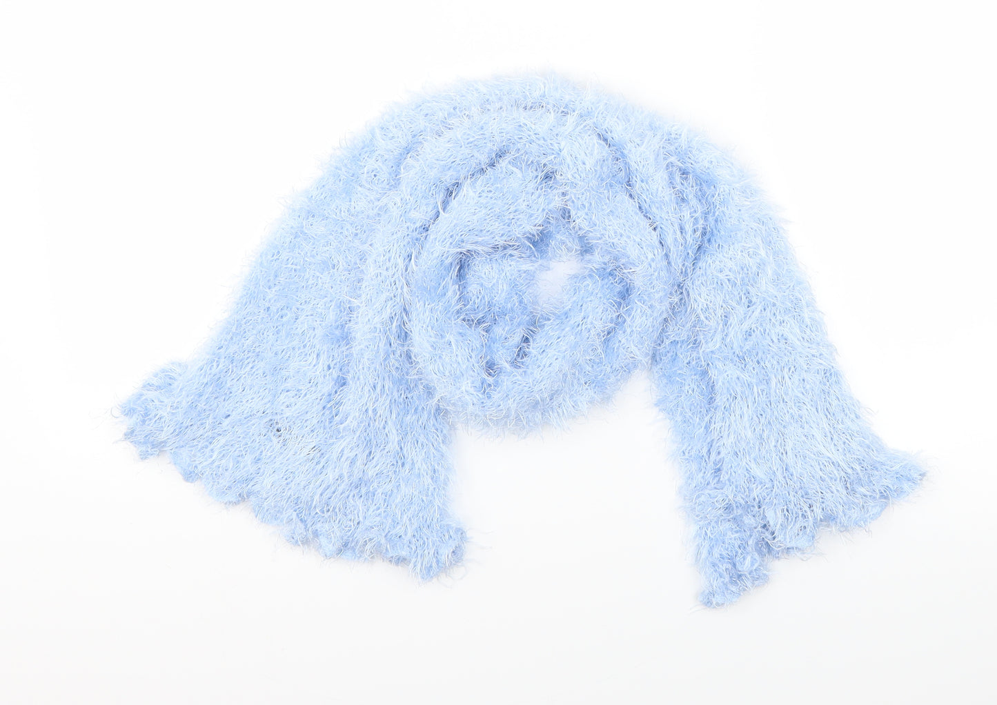 Preworn Womens Blue Scarf
